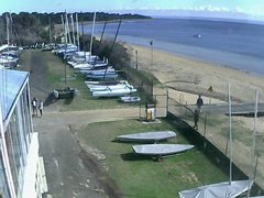 view from Cowes Yacht Club - West on 2025-04-21