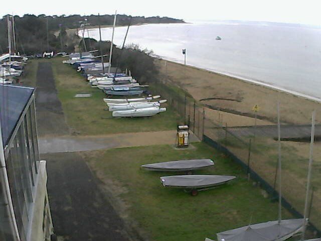 time-lapse frame, Cowes Yacht Club - West webcam
