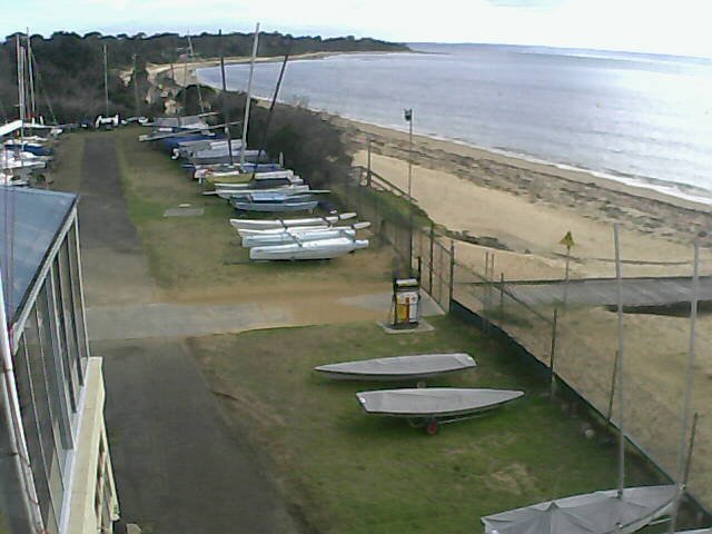 time-lapse frame, Cowes Yacht Club - West webcam