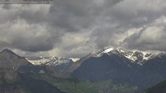 view from Alpe di Mera - Panorama Monte Rosa on 2024-05-19