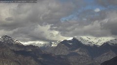 view from Alpe di Mera - Panorama Monte Rosa on 2025-04-21