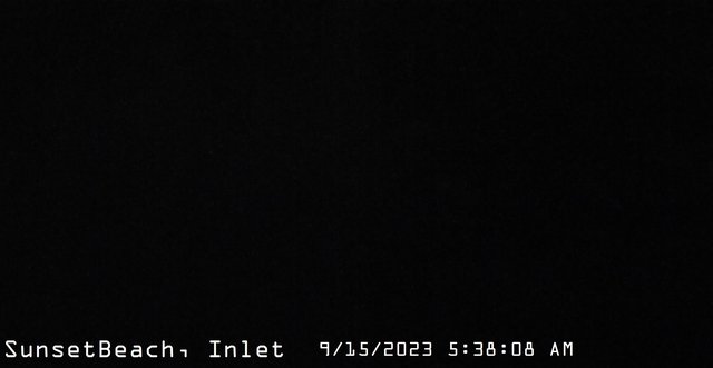 time-lapse frame, Sunset Beach webcam