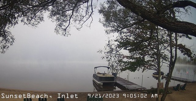 time-lapse frame, Sunset Beach webcam