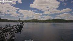 view from 4th Lake, Inlet, NY on 2022-05-23