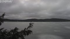 view from 4th Lake, Inlet, NY on 2024-03-15