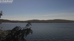 view from 4th Lake, Inlet, NY on 2025-04-20