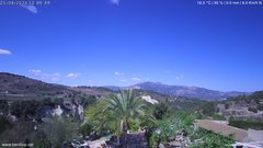 view from Benillup - Barranc de Caraita i Serra de Mariola on 2024-04-21