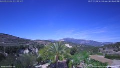 view from Benillup - Barranc de Caraita i Serra de Mariola on 2024-05-04