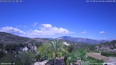 view from Benillup - Barranc de Caraita i Serra de Mariola on 2024-05-07