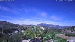 view from Benillup - Barranc de Caraita i Serra de Mariola on 2024-05-09