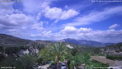 view from Benillup - Barranc de Caraita i Serra de Mariola on 2024-05-19