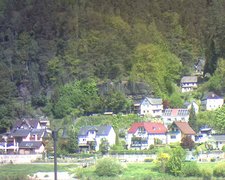 view from Webcam in Bad Schandau, Krippen & Postelwitz on 2022-05-09