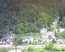 view from Webcam in Bad Schandau, Krippen & Postelwitz on 2022-05-16
