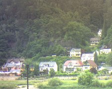 view from Webcam in Bad Schandau, Krippen & Postelwitz on 2022-06-13