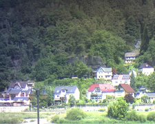 view from Webcam in Bad Schandau, Krippen & Postelwitz on 2022-06-17