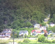 view from Webcam in Bad Schandau, Krippen & Postelwitz on 2022-06-22