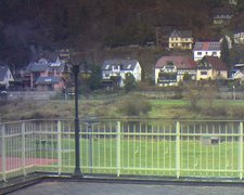 view from Webcam in Bad Schandau, Krippen & Postelwitz on 2022-12-06