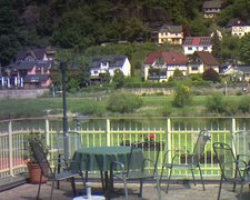 view from Webcam in Bad Schandau, Krippen & Postelwitz on 2023-05-22