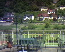 view from Webcam in Bad Schandau, Krippen & Postelwitz on 2023-05-27