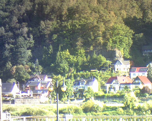 time-lapse frame, Webcam in Bad Schandau, Krippen & Postelwitz webcam