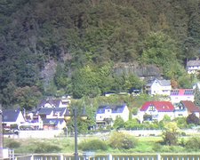 view from Webcam in Bad Schandau, Krippen & Postelwitz on 2023-09-26