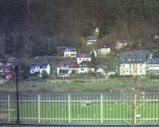 view from Webcam in Bad Schandau, Krippen & Postelwitz on 2024-03-15