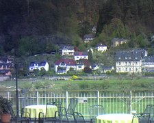 view from Webcam in Bad Schandau, Krippen & Postelwitz on 2024-04-11