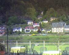 view from Webcam in Bad Schandau, Krippen & Postelwitz on 2024-04-15