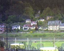 view from Webcam in Bad Schandau, Krippen & Postelwitz on 2024-04-18