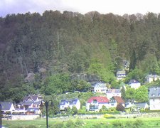 view from Webcam in Bad Schandau, Krippen & Postelwitz on 2024-05-03