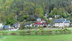 view from Webcam in Bad Schandau, Krippen & Postelwitz on 2025-04-29