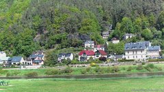 view from Webcam in Bad Schandau, Krippen & Postelwitz on 2025-05-05