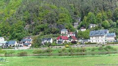 view from Webcam in Bad Schandau, Krippen & Postelwitz on 2025-05-06