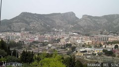 view from Cim del Menejador en Alcoi, vista Alcoià i Comtat on 2024-04-06