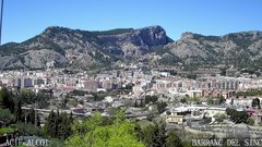 view from Cim del Menejador en Alcoi, vista Alcoià i Comtat on 2024-04-10