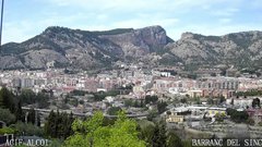view from Cim del Menejador en Alcoi, vista Alcoià i Comtat on 2024-04-15