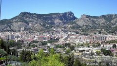 view from Cim del Menejador en Alcoi, vista Alcoià i Comtat on 2024-04-23
