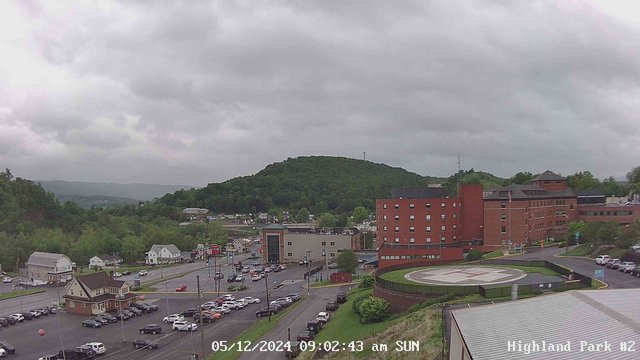 time-lapse frame, Highland Park Hose Co. #2 webcam