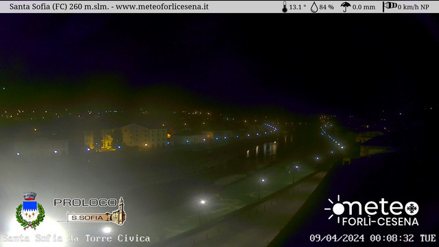 time-lapse frame, Santa Sofia - Torre Civica webcam