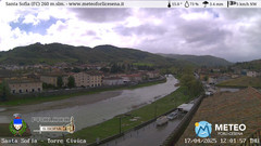 view from Santa Sofia - Torre Civica on 2025-04-17