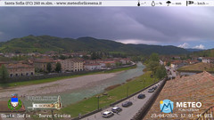 view from Santa Sofia - Torre Civica on 2025-04-23