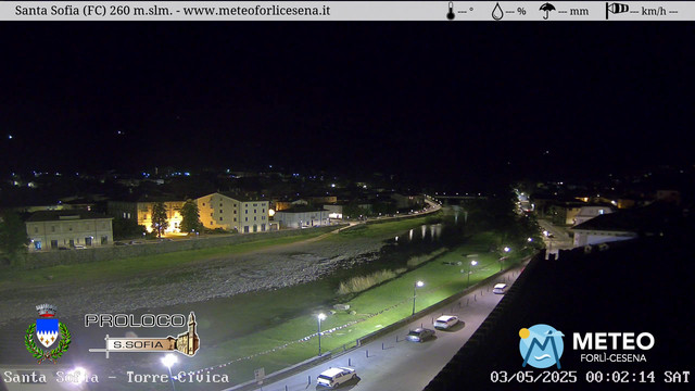 time-lapse frame, Santa Sofia - Torre Civica webcam