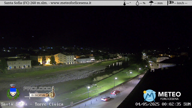 time-lapse frame, Santa Sofia - Torre Civica webcam