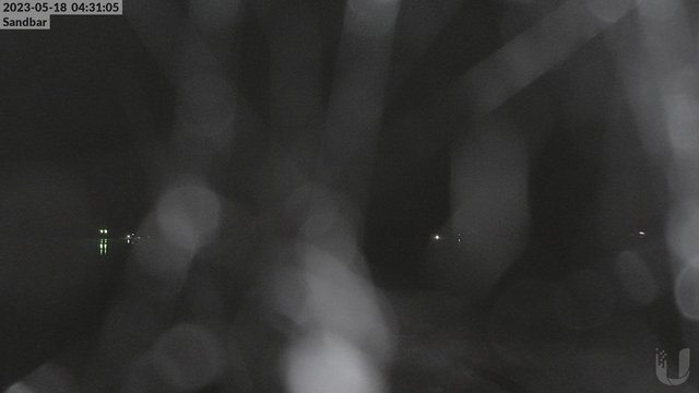 time-lapse frame, 4th Lake Sandbar webcam