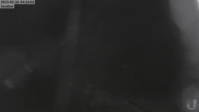 time-lapse frame, 4th Lake Sandbar webcam