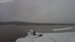 view from 4th Lake Sandbar on 2024-04-04