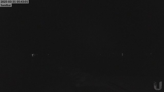 time-lapse frame, 4th Lake Sandbar webcam