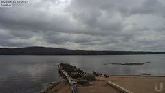 view from 4th Lake Sandbar on 2025-04-13