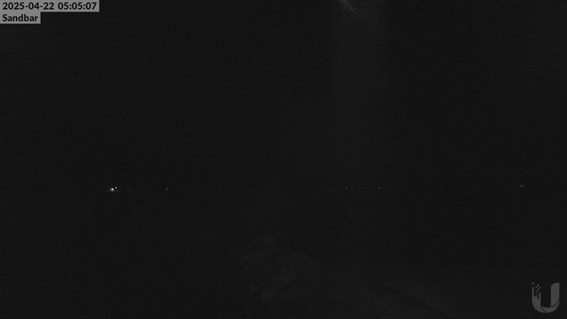 time-lapse frame, 4th Lake Sandbar webcam