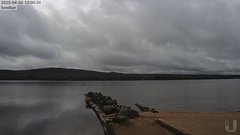 view from 4th Lake Sandbar on 2025-04-26